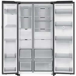 Samsung RS90F66BEFEF, Food Center, Schwarz