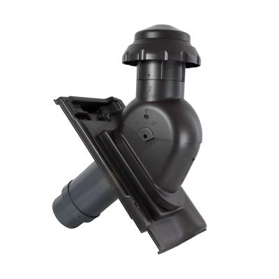 Aura-Lüfter DN 125 anthrazit matt passend für Braas Rubin 9 V