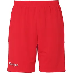Kempa Performance Handballshorts Kinder rot 128