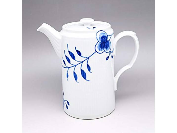 Royal Copenhagen Mega-Kaffeekanne mit Deckel, 1 l, Blau