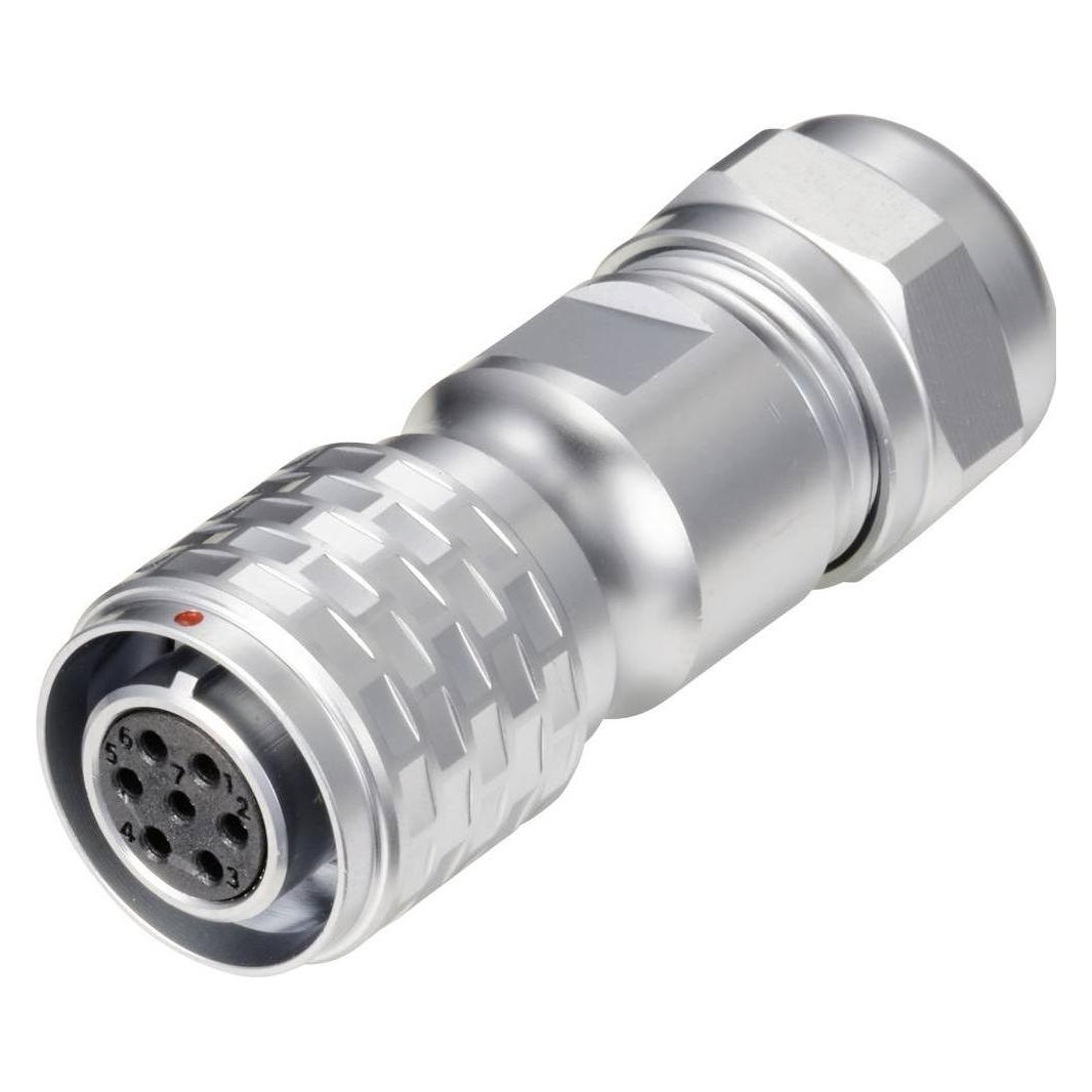 Weipu SF1210/S7 II Rundstecker Kupplung, gerade Gesamtpolzahl: 7 Serie (Rundstec (SF1210/S7 II)
