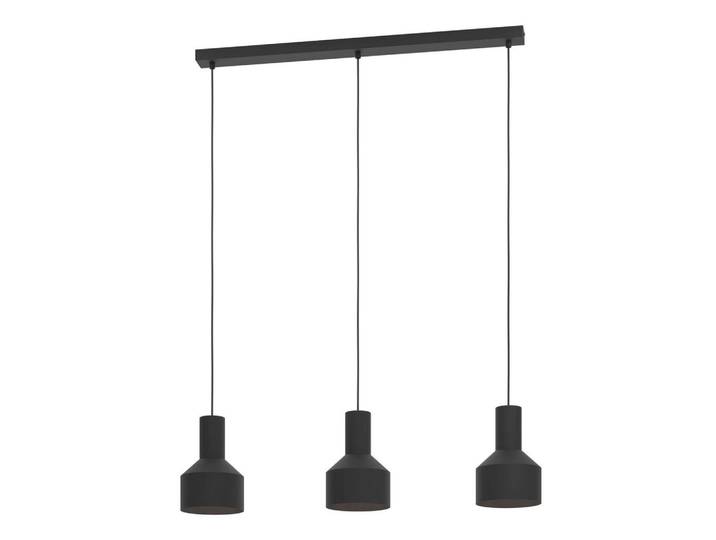 Eglo Hängeleuchte, Schwarz, Metall, länglich, 15x110x85 cm, Lampen & Leuchten, Innenbeleuchtung, Hängelampen, Pendelleuchte