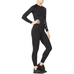 2XU, Damen, Funktionsshirt, Ignition (S), Schwarz, Silber