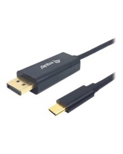 Equip Adapter USB-C -> DisplayPort 4K60Hz 3.00m sw Digital/Daten Digital/Display/Video 3 m (133428)