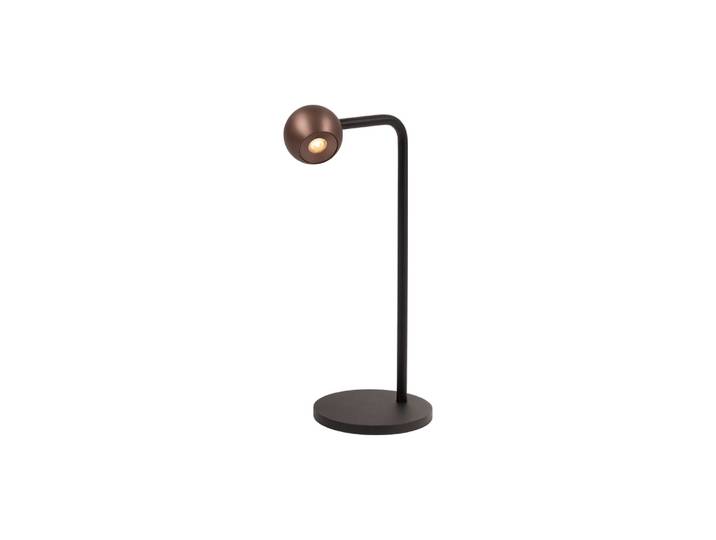 Design tafellamp Montana koffie bruin Premium by Lucide - 68500/05/96