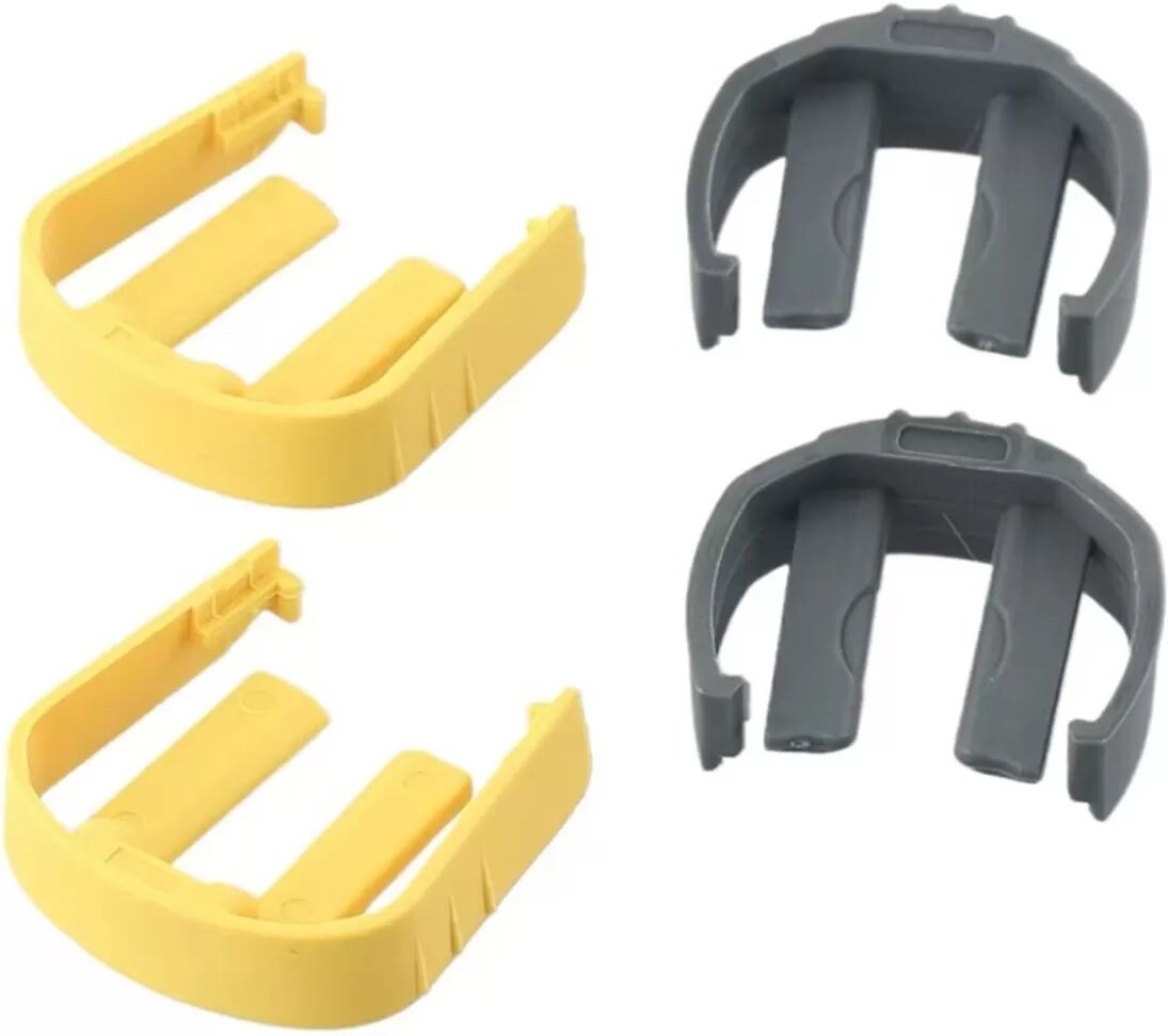 INF Seitliches Bürstenset kompatibel mit Karcher K2 — ABS Verschleißfester Ersatz, 4er-Pack, Einfache Montage