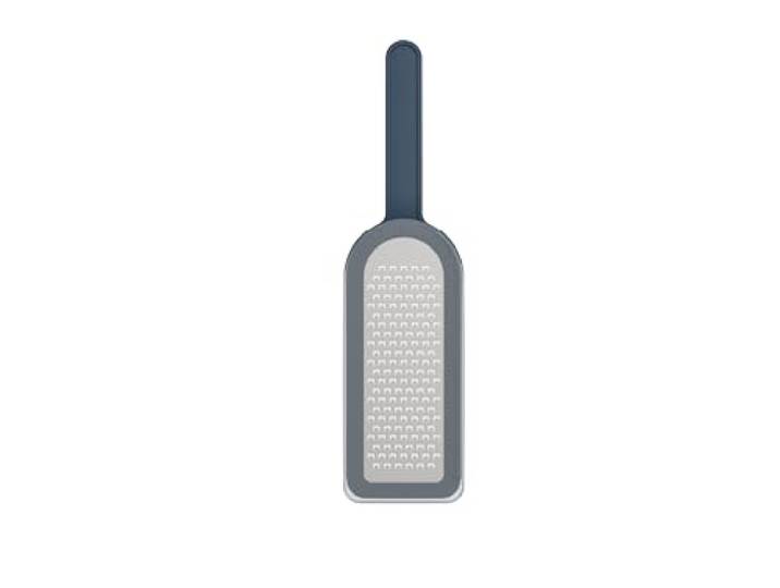 Mepal, Rasp Rvs Chef It, Scherpe Roestvrijstalen Messen, Met Veiligheidsdeksel, Vaatwasserbestendig, Keukengerei, 30 Cm, Navy