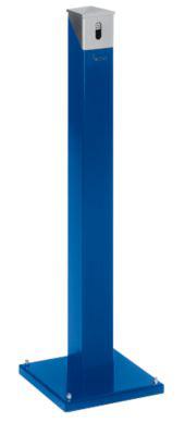 Ascher-Standsäule SG 105E, eckig, enzianblau