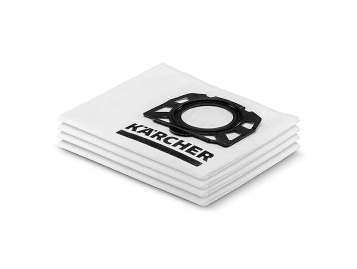 KÄRCHER Sachet Filtre Ouate Nouvelle Gamme KWD1\, KWD2\, KWD3\,WD2 Plus\, WD3 (Paquet De 4)