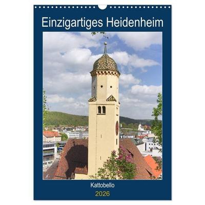 Einzigartiges Heidenheim (Wandkalender 2026 DIN A3 hoch), CALVENDO Monatskalender