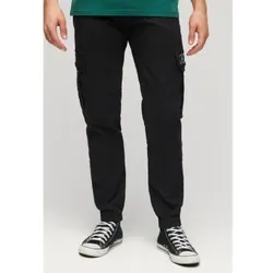 Superdry für Herren. M7011131A Maßgeschneiderte Cargohose Für Schwarz (30/32), Lässig, Baumwolle