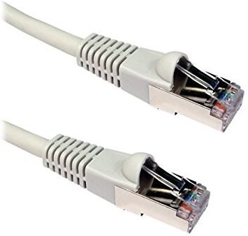 Cables Direct 20m CAT6A S/FTP Patch Cable - Violet