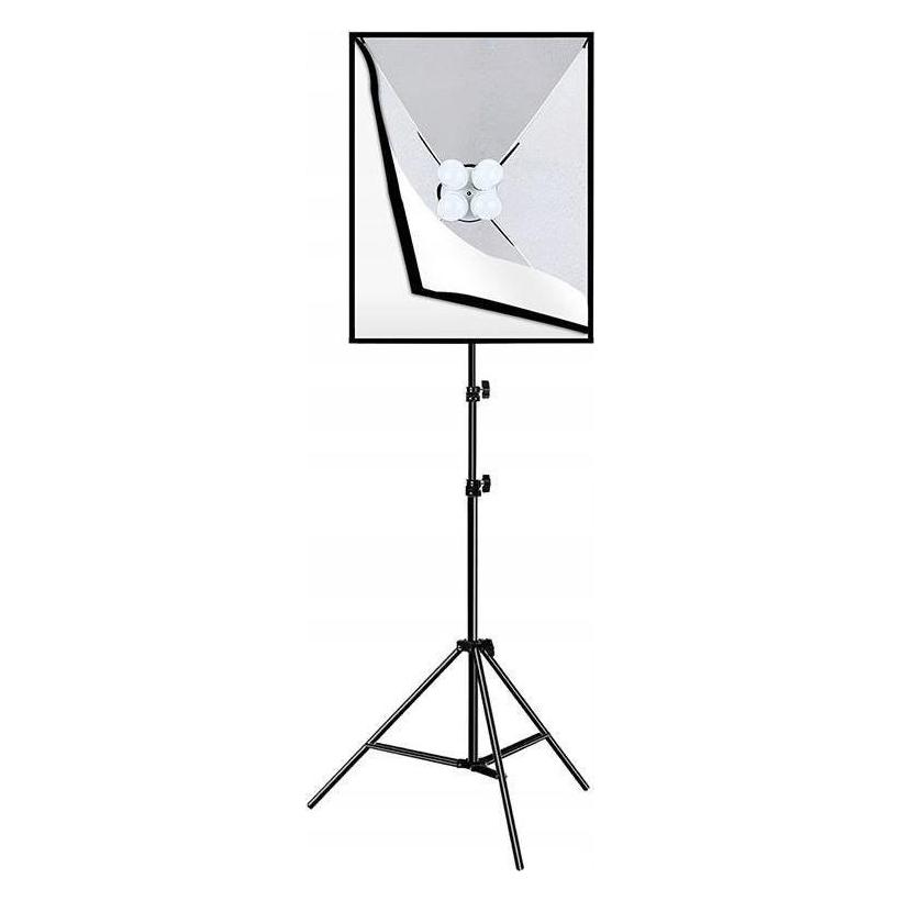Puluz Studio softbox 50x70cm, tripod, LED bulb 4 pcs PU5071EU (Softbox) (PU5071EU)