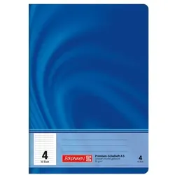 Brunnen Schulheft »Vivendi 104570402« A5 liniert (Lineatur 4) blau