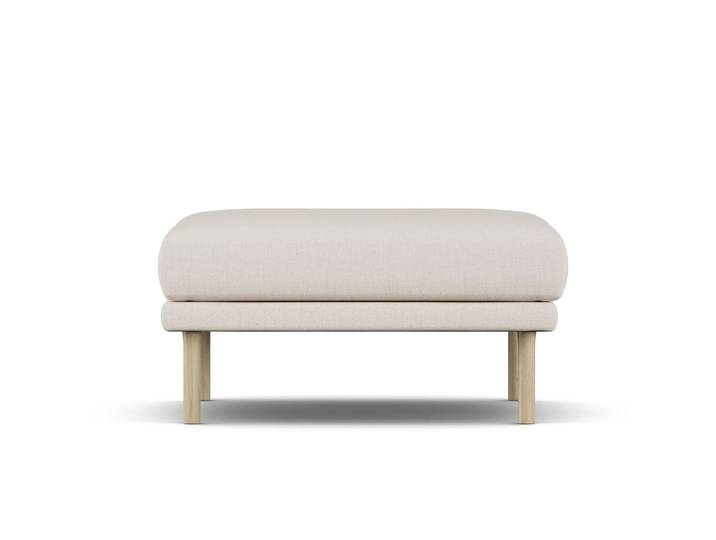 1898 Sjövik Fußhocker Same Off White 6671-Eiche weiß geölt