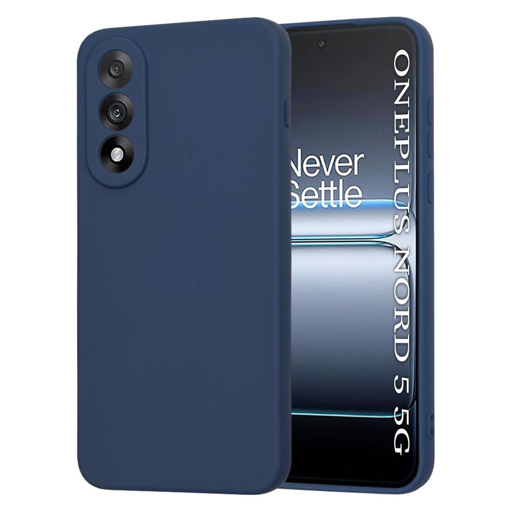 Techsuit - SoftFlex - OnePlus Nord 5 - Navy Blue (OnePlus Nord 5) (61232621)