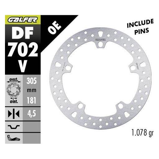 Galfer Bike Bremsscheibe Galfer Rund Starr R90 (305 mm) (DF702V)