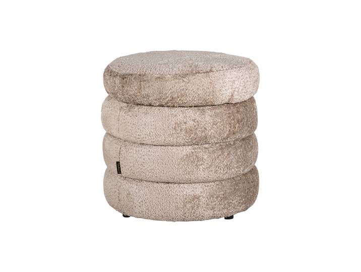 Design Hocker „Adele“ mit Stauraum Beige Richmond Interiors