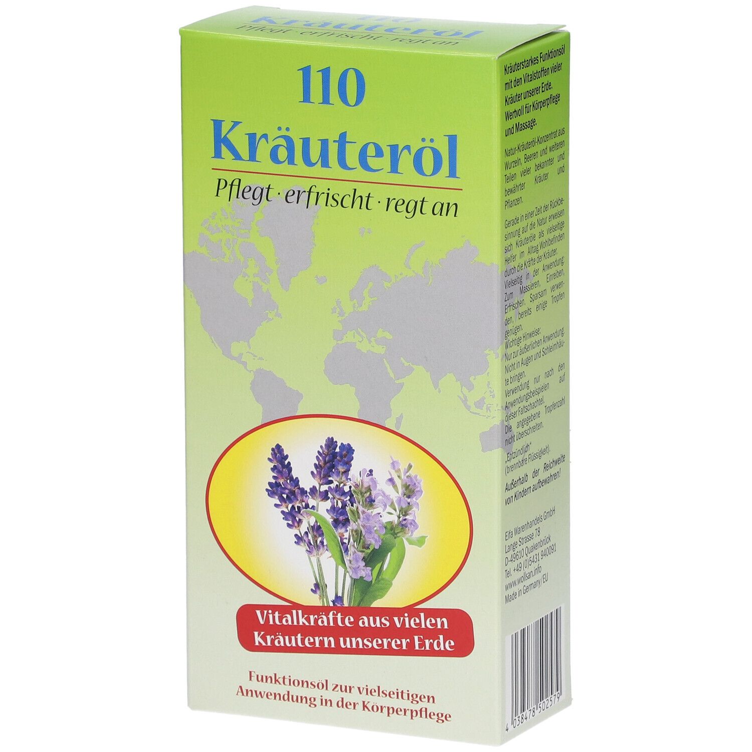 110 Kräuteröl 100 ml Öl