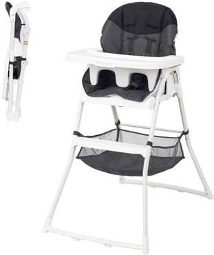 Baby Trend Flat Fold High Chair, Stellar Black