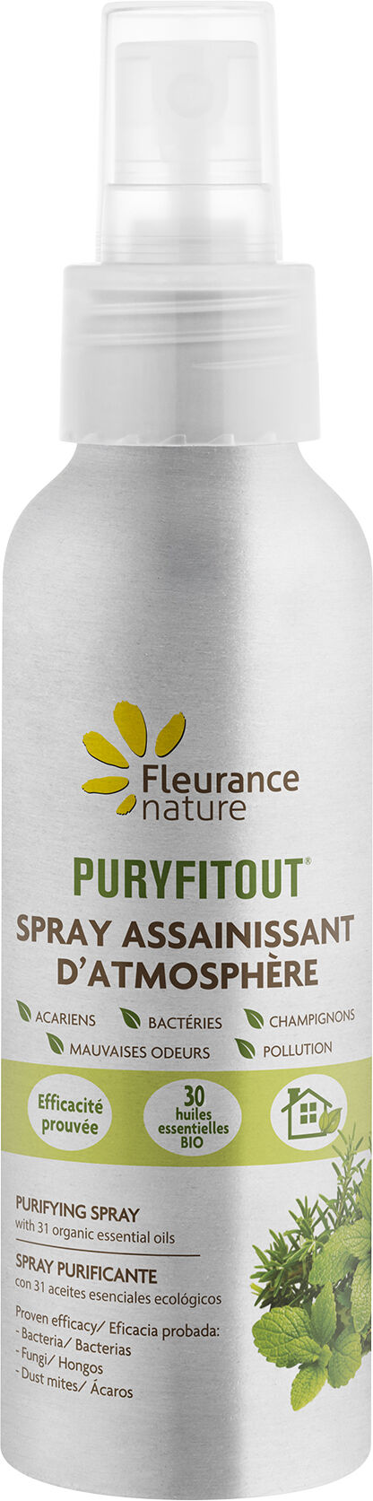 Fleurance Nature Spray Purificante con 30 Aceites Esenciales