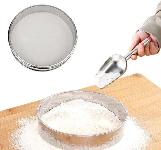 Famanu meelzeef van roestvrij staal