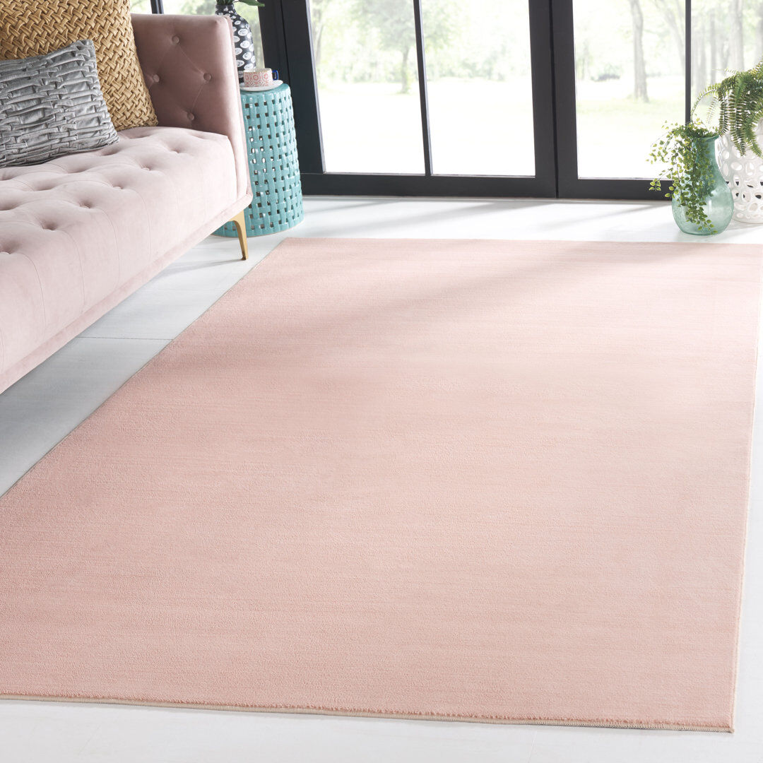 Latitude Run Anteo Area Rug Pink Rectangle 122 x 183cm