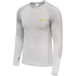 hummel GG12 Seamless Langarm Funktionsshirt Herren alloy melange 3XL