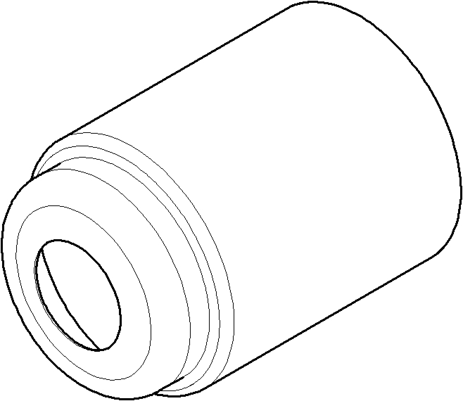 Dornbracht EHM-Haube, UP-Kart-Aufnah 091102072-06 100 x 55 x 55_platin matt