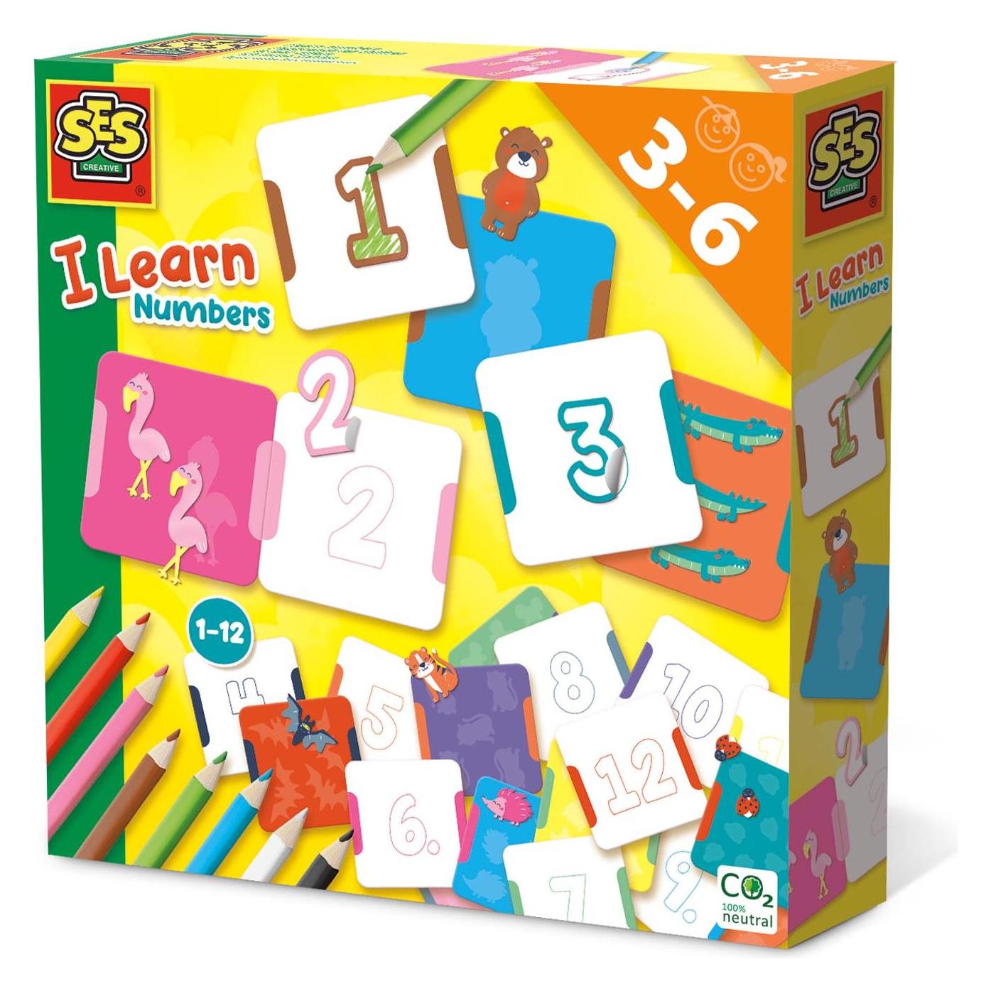Ses Ich lerne Zahlen (Deutsch, Englisch, Niederländisch, 3 - 6 Jahre) (340.14639)