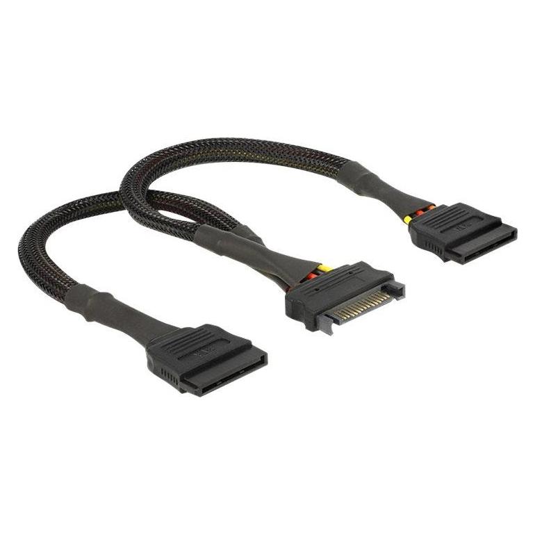 Delock SATA auf SATA x 2 (25 cm, SATA) (60135)