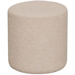 Pouf Ejby Stoff Beige