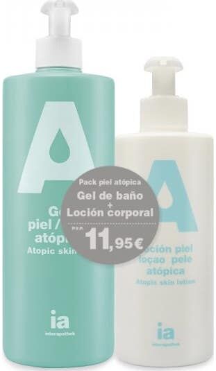 INTERAPOTHEK Pack Gel + Loción Piel Atópica 1 ud