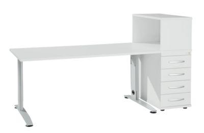 Schäfer Shop Select Büromöbelset LOGIN 2-teilig, Schreibtisch B 1600 mm