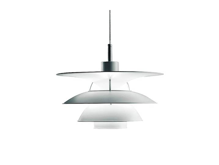 Louis Poulsen Suspension PH 5-4½ Blanc, led