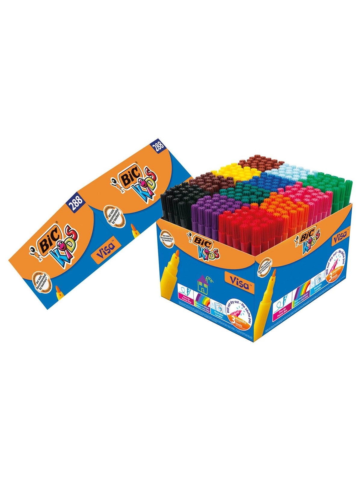 BIC KiDS Visa 288 pcs.