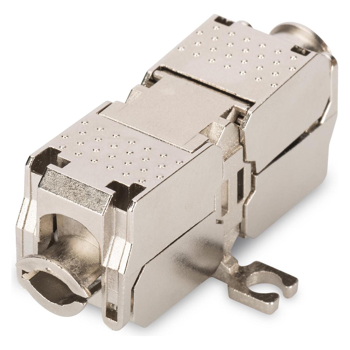 Digitus Kupplung fur Feldanwendung CAT 6A 500 MHz fur AWG 22-26 geschirmt Keystone Design 26x35x80 mm (Keystone Modul) (DN-93909)