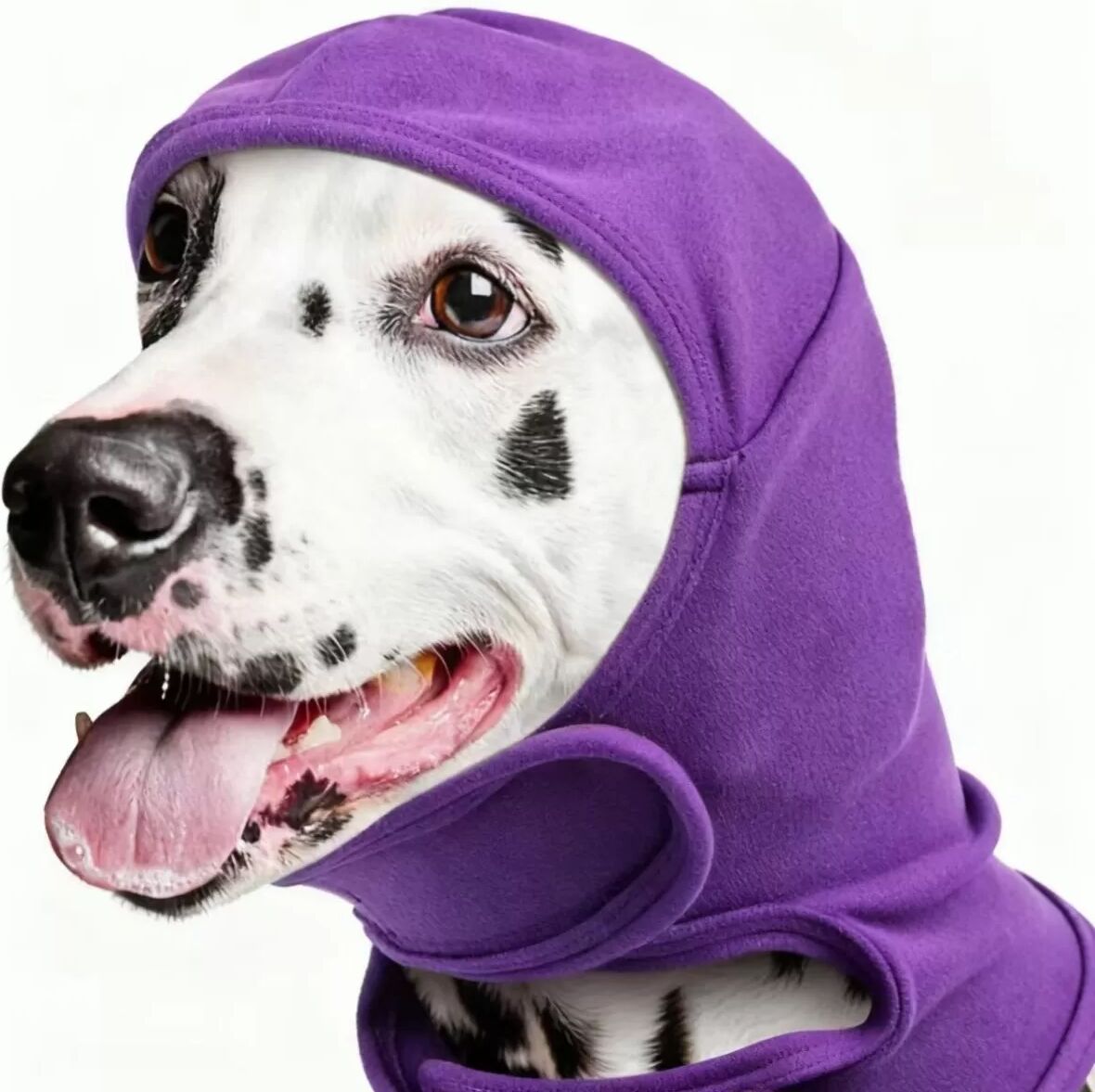 INF Geräuschunterdrückende Hundeohrenschützer – Beruhigende Kopfbedeckung zur Angstlinderung M Violett