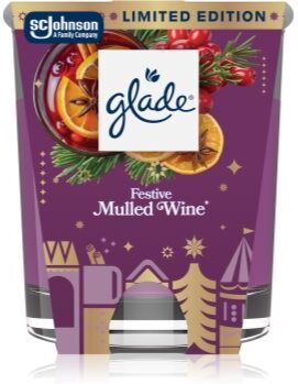 Glade Festive Mulled Wine vela perfumada 112 g. Festive Mulled Wine
