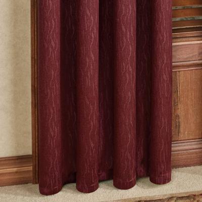 Touch of Class Essential Blackout Grommet Curtain Panel, 56 x 63, Burgundy