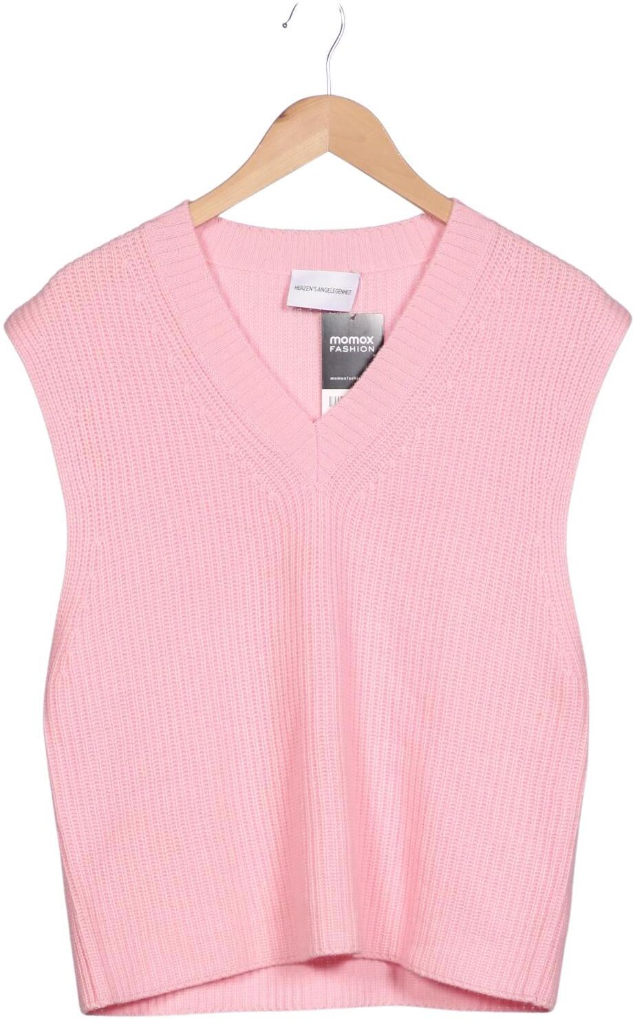 Herzensangelegenheit Damen Pullover, Pink, Gr. EU 34, Wolle / Kaschmir - Second Hand