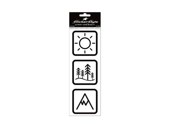 StickerStyle Sticker Piktogramme Wald