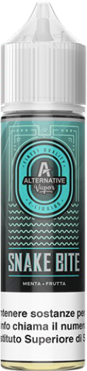 Alternative Vapor Snake Bite Liquido Shot 20ml Frutta Mentolo