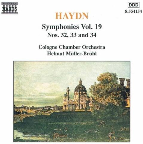 Helmut Müller-Brühl - Haydn Sinfonie 32-34 Mueller-Br - Preis vom 01.10.2026 17:08:56 h