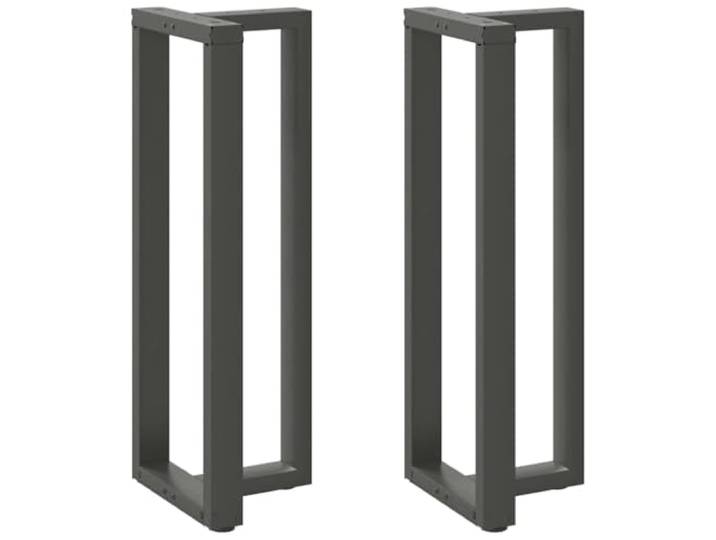 HGDFWRQW Bartischbeine T-Form 2er Set Stehtischgestell Anthrazit 110cm Ideal für Küche und Essbereich: T-Kufen mit verstellbaren Nivellierfüßen sorgen für sicheren Stand ohne Kratzer.