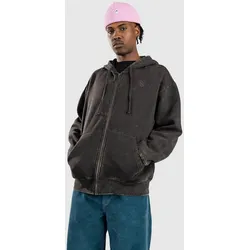 Ninth Hall Fundamental Sweatjacke ash mineral wash Gr. L