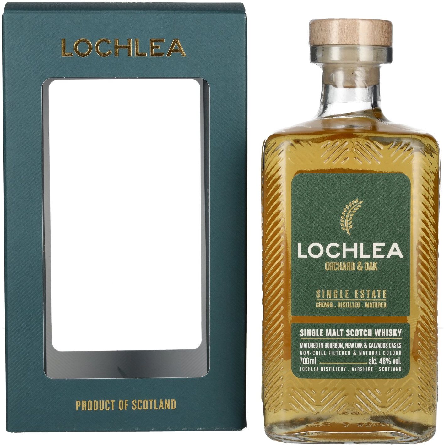 Lochlea ORCHARD & OAK Single Estate Single Malt Scotch Whisky 46% Vol. 0,7l in Geschenkbox