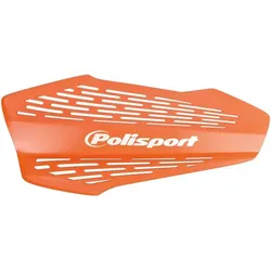 Polisport, Motorrad Zubehör, Handschutz (Mx Force) Modell Mit Universal-Montagesatz 22/28 Farbe Orange
