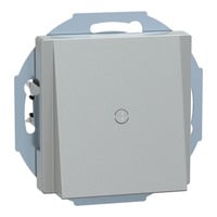 Zentralplatte Aluminium mit Traggestell und Zugentlastung Leitungsauslass Typ 295660 aluminium, Retail