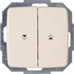 Kopp 586517082 RIVO - Jalousieschalter, Farbe: weiß